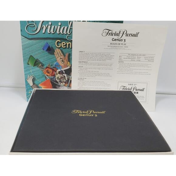 Trivial Pursuit Genus 5 Game 2000 **100% COMPLETE** - Picture 2 of 9